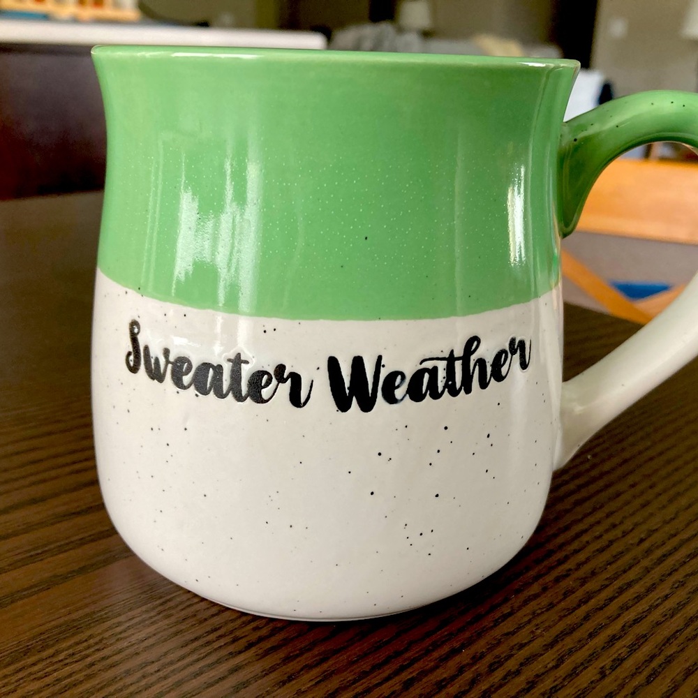Oversize coffee mug fall/winter